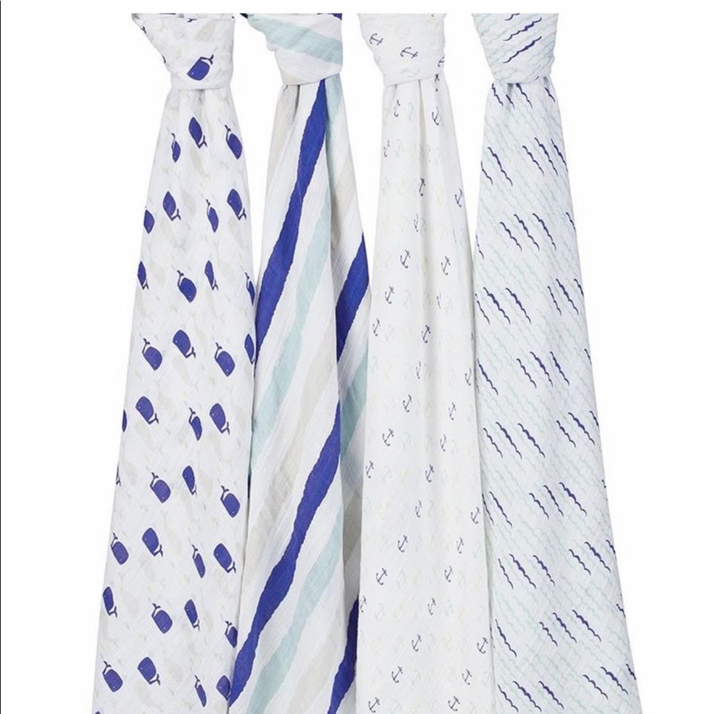 Aden + Anais “High Seas” Swaddle Set